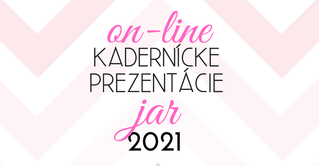 Jarné kadernícke online prezentácie 2021