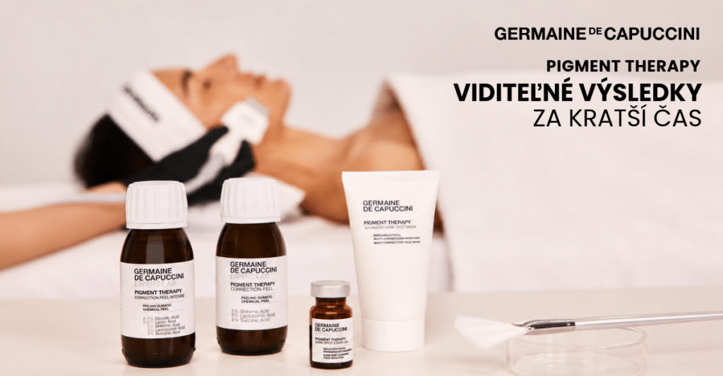Stop pigmentovým škvrnám: Objavte novú generáciu depigmentácie Pigment Therapy od Germaine de Capuccini