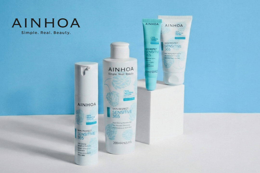 Ainhoa SENSITIVE 365: Nová minimalistická starostlivosť pre citlivú pleť