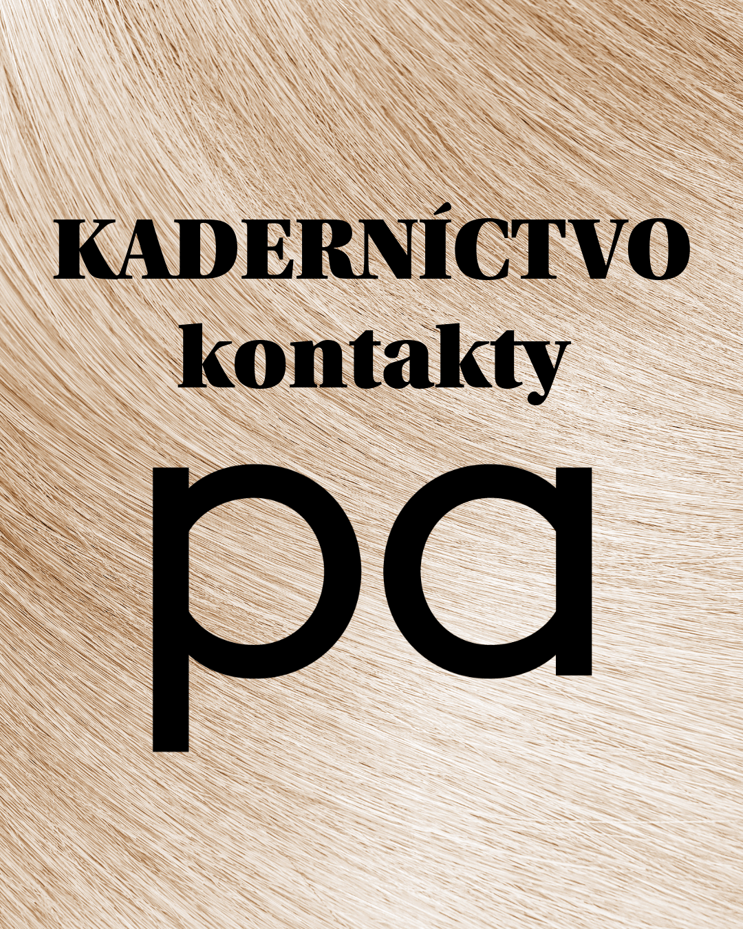 Obchodné zástupkyne - kaderníctvo